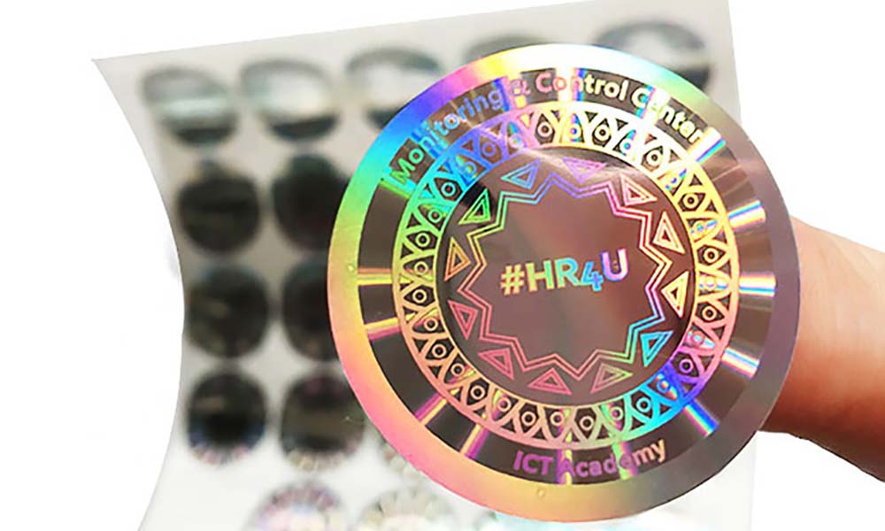 In tem nhãn hologram chống giả
